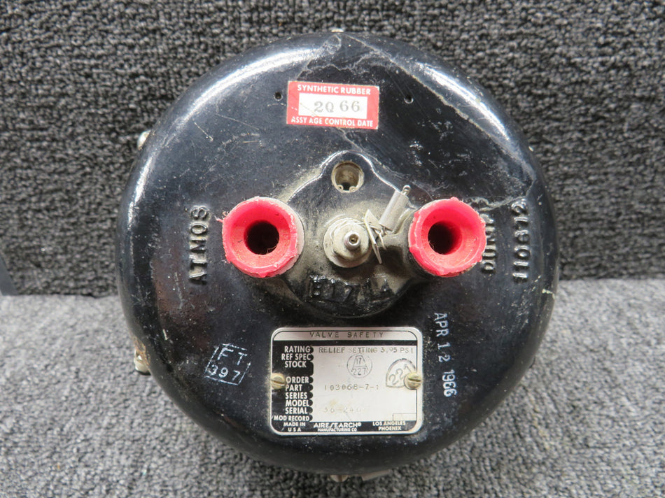 103068-7-1 Airesearch Safety Valve Assembly