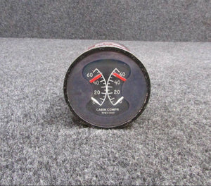 B5550051-1 Midway Aircraft Cabin Compression Indicator (0-10V)