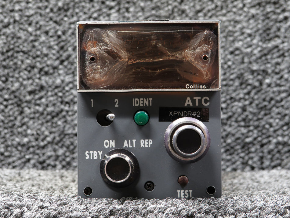 622-4527-011 Collins CTL-90 Transponder Control with Mods (Damaged Face)