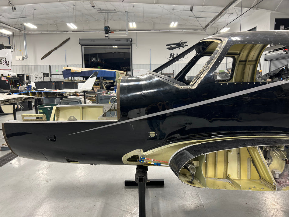 Piper PA46-600TP Fuselage W Bill of Sale, Data Tag, Airworthiness, and Logs