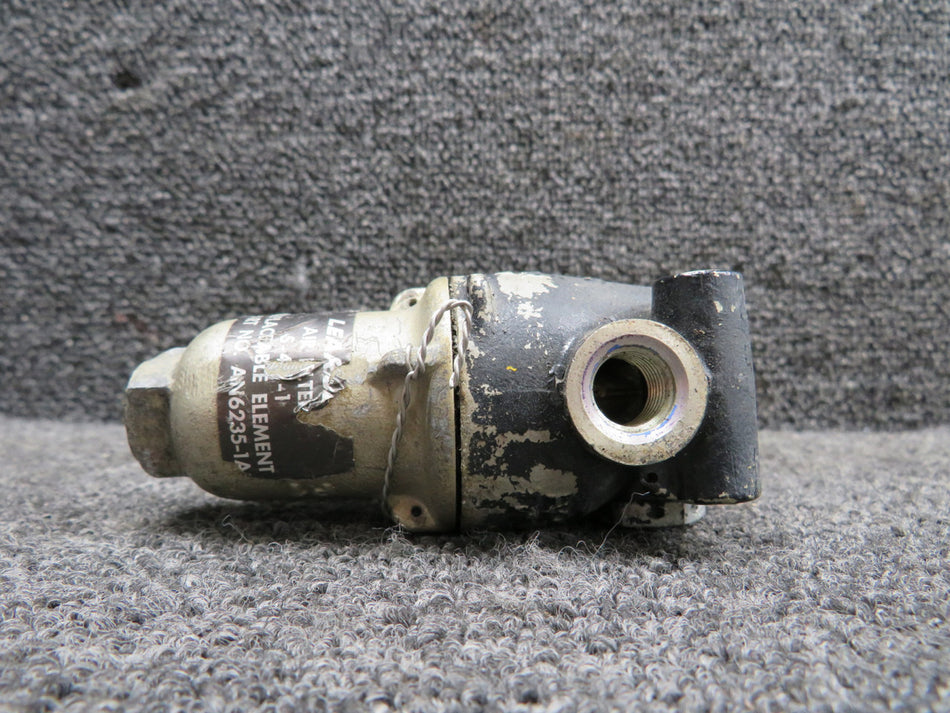 AN6235-1A LearJet Air Filter Assembly with Check Valve