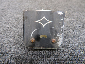 819484 Stewart-Warner Blank Indicator (Chipped Paint)