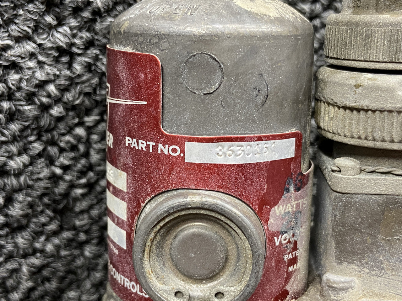 3630161 (Alt: 630161) ITT Aerospace Fuel Shut Off Valve (28V, 100