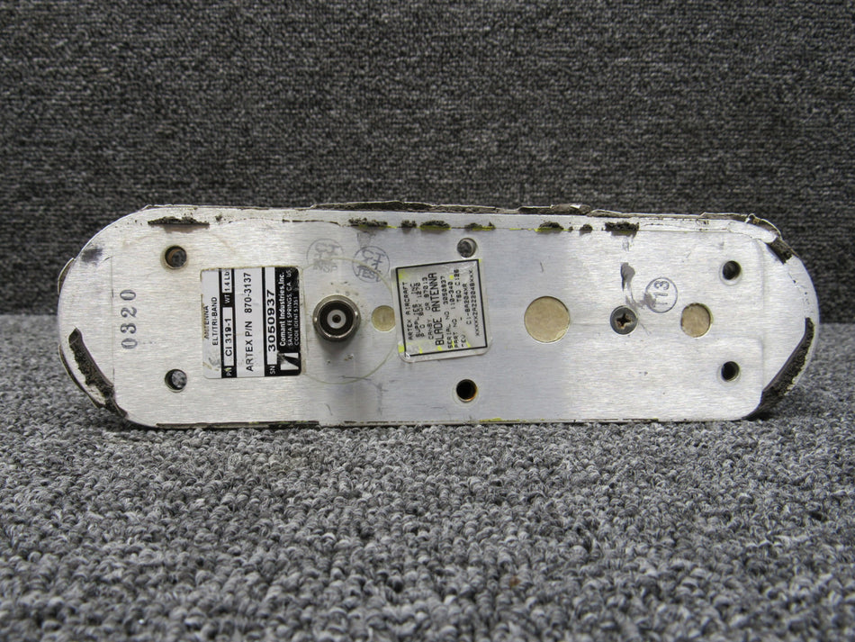 870-3137 (Alt: 110-340) Artex CI319-1 Blade Antenna (Core)