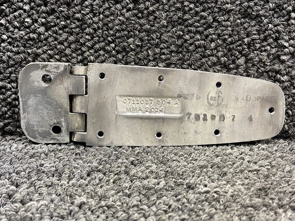 0711037-19, 0711037-21 Cessna T210L Lower Cabin Door Hinge LH (Worn)