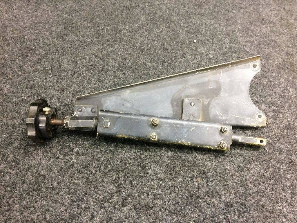 47483 / 47485-1 Rockwell 114 Control Assy Rudder Trim W/ Bracket BAS Part Sales | Airplane Parts