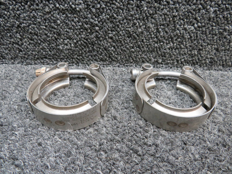 4573-150 Aeroquip V-Clamp Set of 2