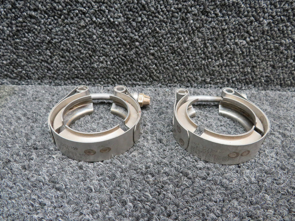 4573-150 Aeroquip V-Clamp Set of 2
