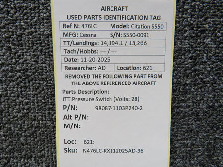 N476LC-KX112025AD-36MB