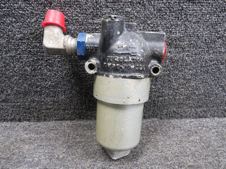 AN6234-3 (Alt: AN6235-3A) Learjet Hydraulic Filter Assembly (Worn Housing)