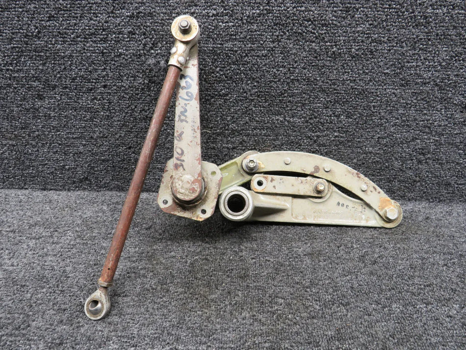 0841104-3 (Alt: 0841104-497) Cessna Main Gear Rocker Arm with Link and Rod