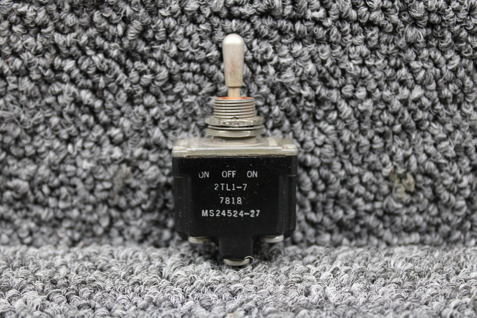 2TL1-7 (Alt: MS24524-27) Micro Switch Toggle Switch