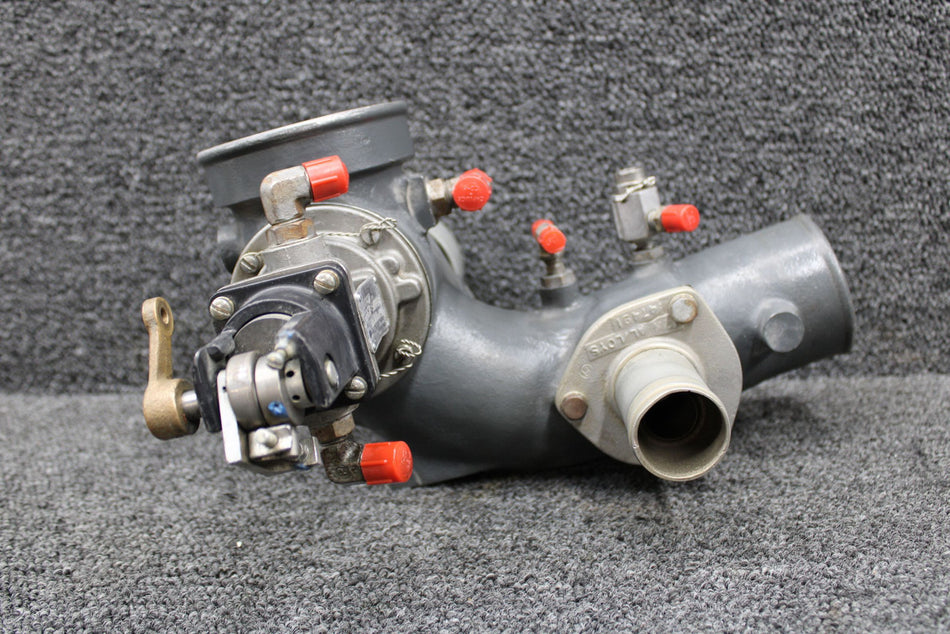 LW-13776 Lycoming TIO-540-R2AD Turbocharger Exhaust Valve Assembly with Nozzle