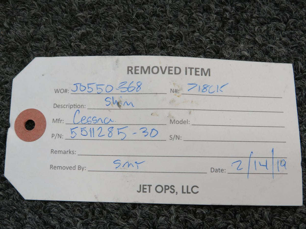 Does Not Apply 5511285-30 (Use: 5511285-30-1) Cessna Citation Inner Ring