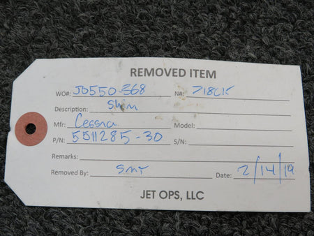 Does Not Apply 5511285-30 (Use: 5511285-30-1) Cessna Citation Inner Ring