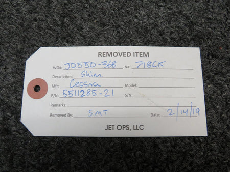Does Not Apply 5511285-21 Cessna Shim Assembly
