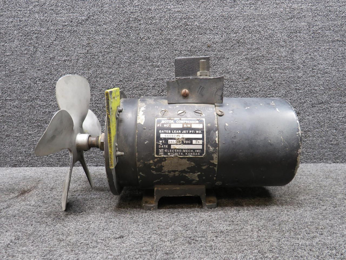 Electro-Mech 55-8 (Alt: 6608248-1) Electro Mech Compressor Motor (V28) (Loose Parts, Core)