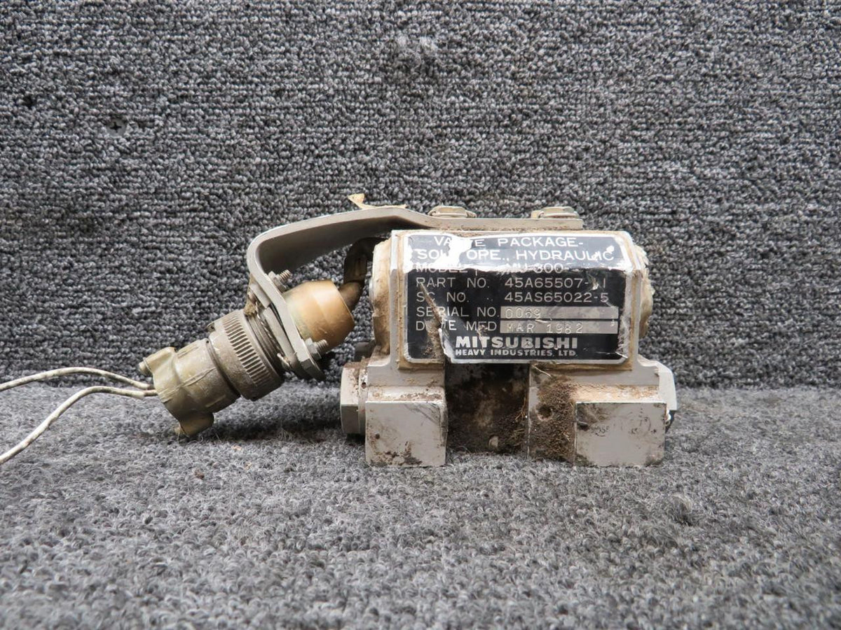 Mitsubishi 45A65507-1 Mitsubishi MU-300 Hydraulic Valve Package