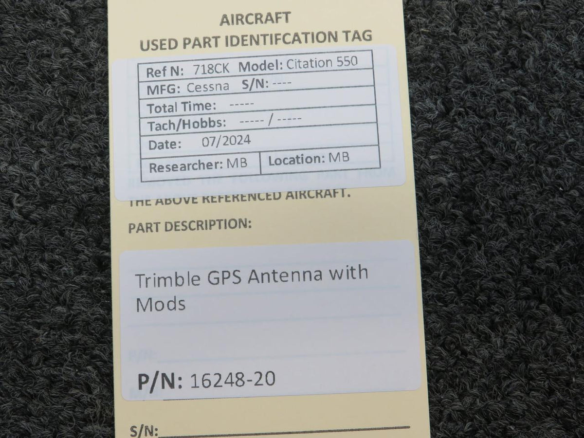 Trimble 16248-20 Trimble GPS Antenna with Mods