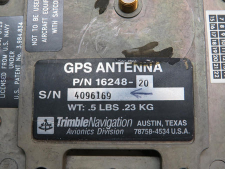Trimble 16248-20 Trimble GPS Antenna with Mods