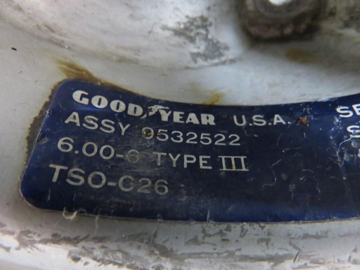 Goodyear 9532522 Goodyear 6.00-6 Wheel Assembly