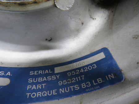 Goodyear 9532522 Goodyear 6.00-6 Wheel Assembly