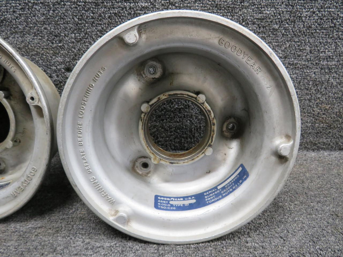 Goodyear 9532522 Goodyear 6.00-6 Wheel Assembly