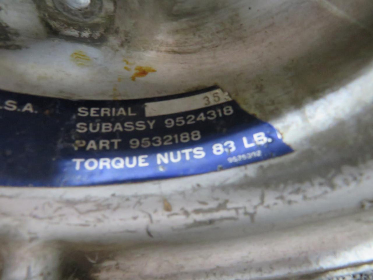 Goodyear 9532522 Goodyear 6.00-6 Wheel Assembly