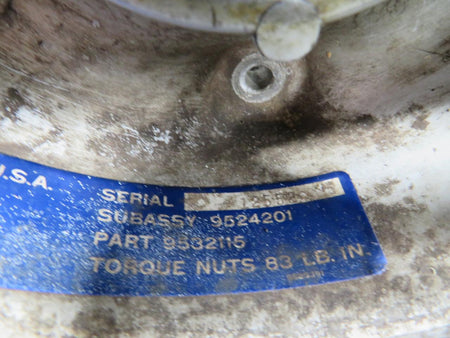 Goodyear 9532522 Goodyear Type III 6.00-6 Wheel Assembly