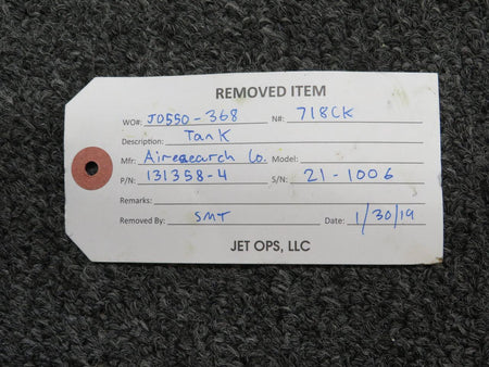 Airesearch 131358-4 Airesearch Pressurization Auxiliary Volume Chamber Assembly