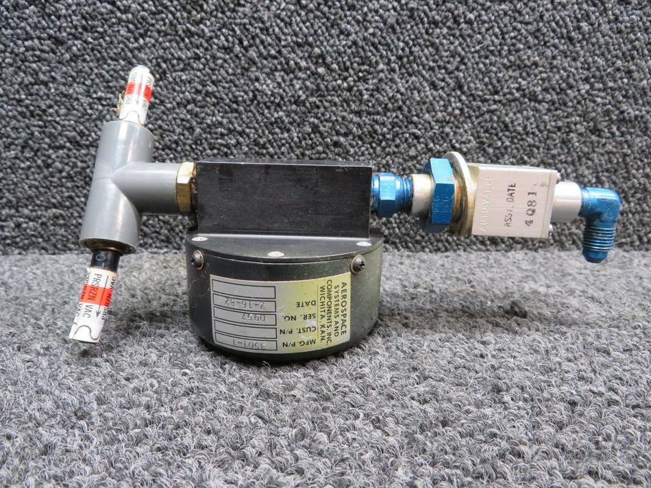 Aerospace 475C-4C Aerospace Manual Shut-Off Pressurization Valve