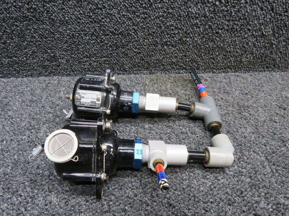 Airesearch 102466-1 Aireseach Pneumatic Cabin Altitude Limit Controller