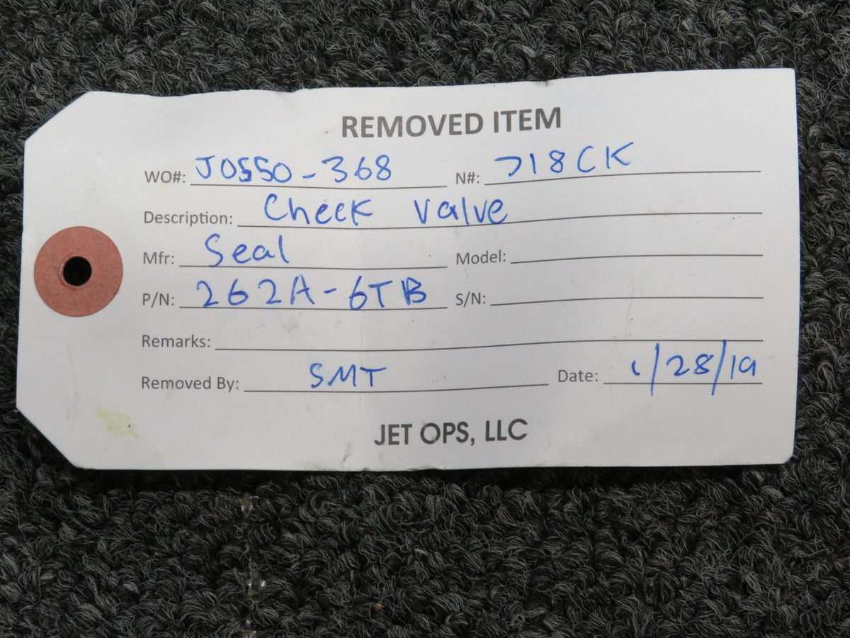 Does Not Apply 262A-6TB (Alt: 85620-6TT-040-217) Check Valve Assembly