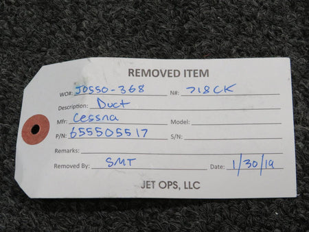 Does Not Apply 655505517 Cessna Citation Duct Assembly