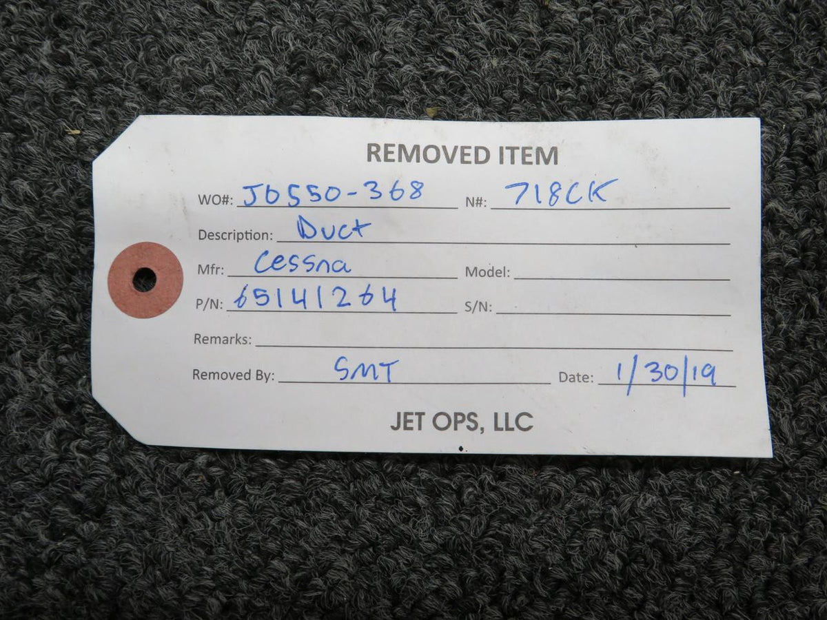 Does Not Apply 65141264 Cessna Citation Duct Assembly