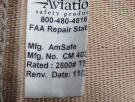 Aviation Safety Products CM4034-27 Aviation Safety Products Seatbelt Assembly