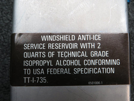 Does Not Apply TT-I-735 Anti-Ice Windshield Reservoir