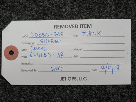Does Not Apply 6511150-68 Cessna Citation Angle RH Assembly