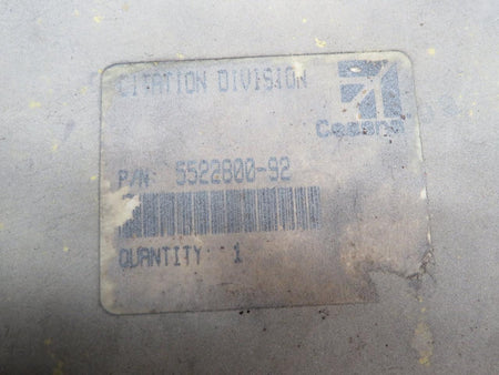 Does Not Apply 5522800-92 Cessna RH Access Wing Trailing Edge Inboard Panel