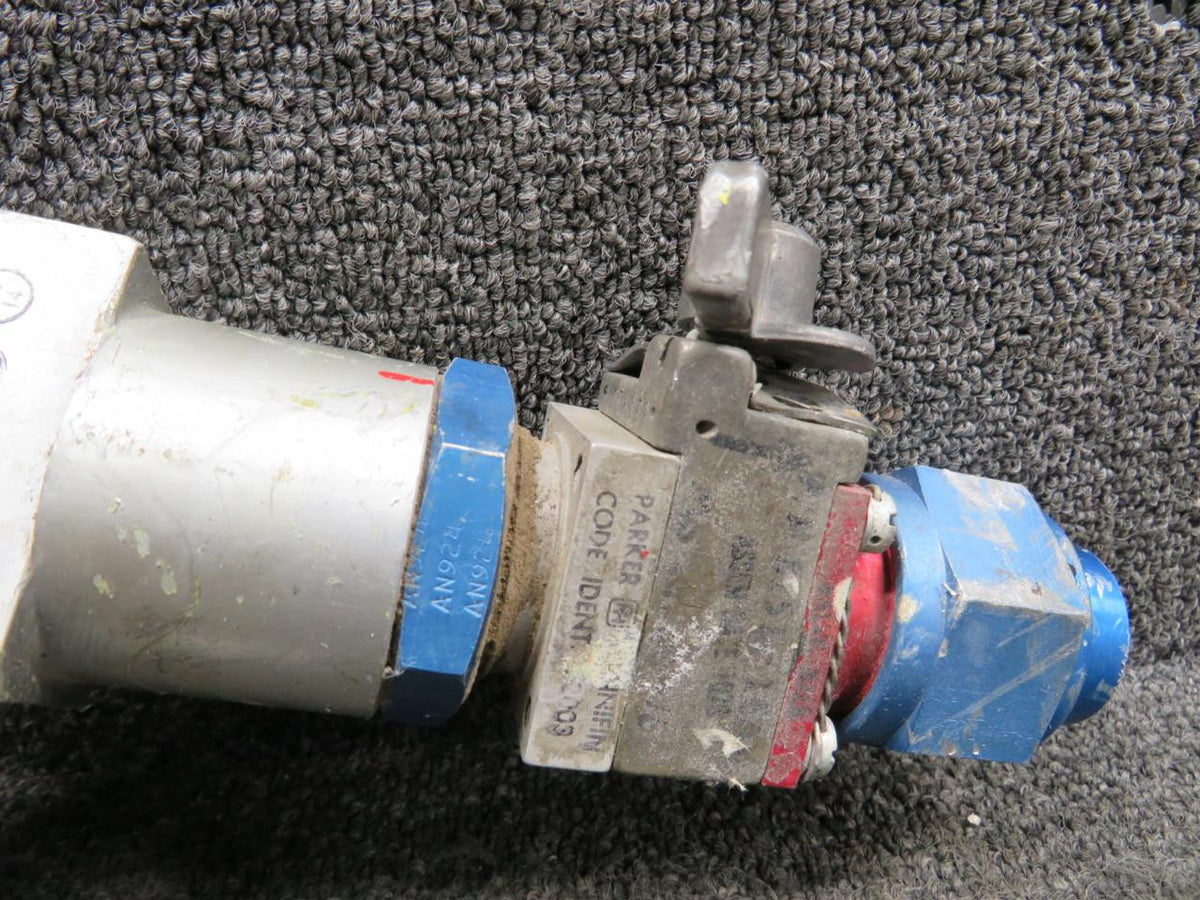 Parker 9912021-2 Parker-Mitsubishi MU-300 Fuel Valve Assembly (Worn)