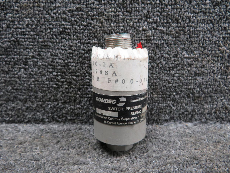 Consolidated Controls 6607A-1-122 Consolidated Controls Pressure Switch Broken End (Core)