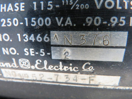 Leland Electrosystems Inc SE-5-2 (Alt: E-1737-1) Leland Electric Inverter (27.5V)
