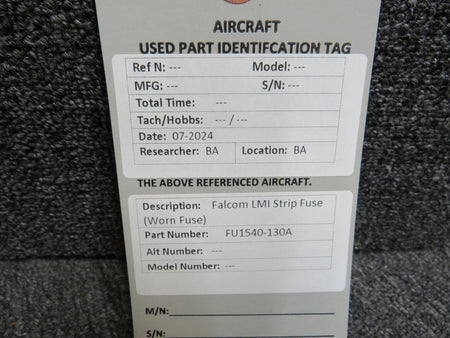 LMI FU1540-130A Falcom LMI Strip Fuse (Worn Fuse)