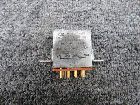Deutsch Eletronics E210-134B Deutsch Polarized Relay with Silver Pin (Volts: 28)