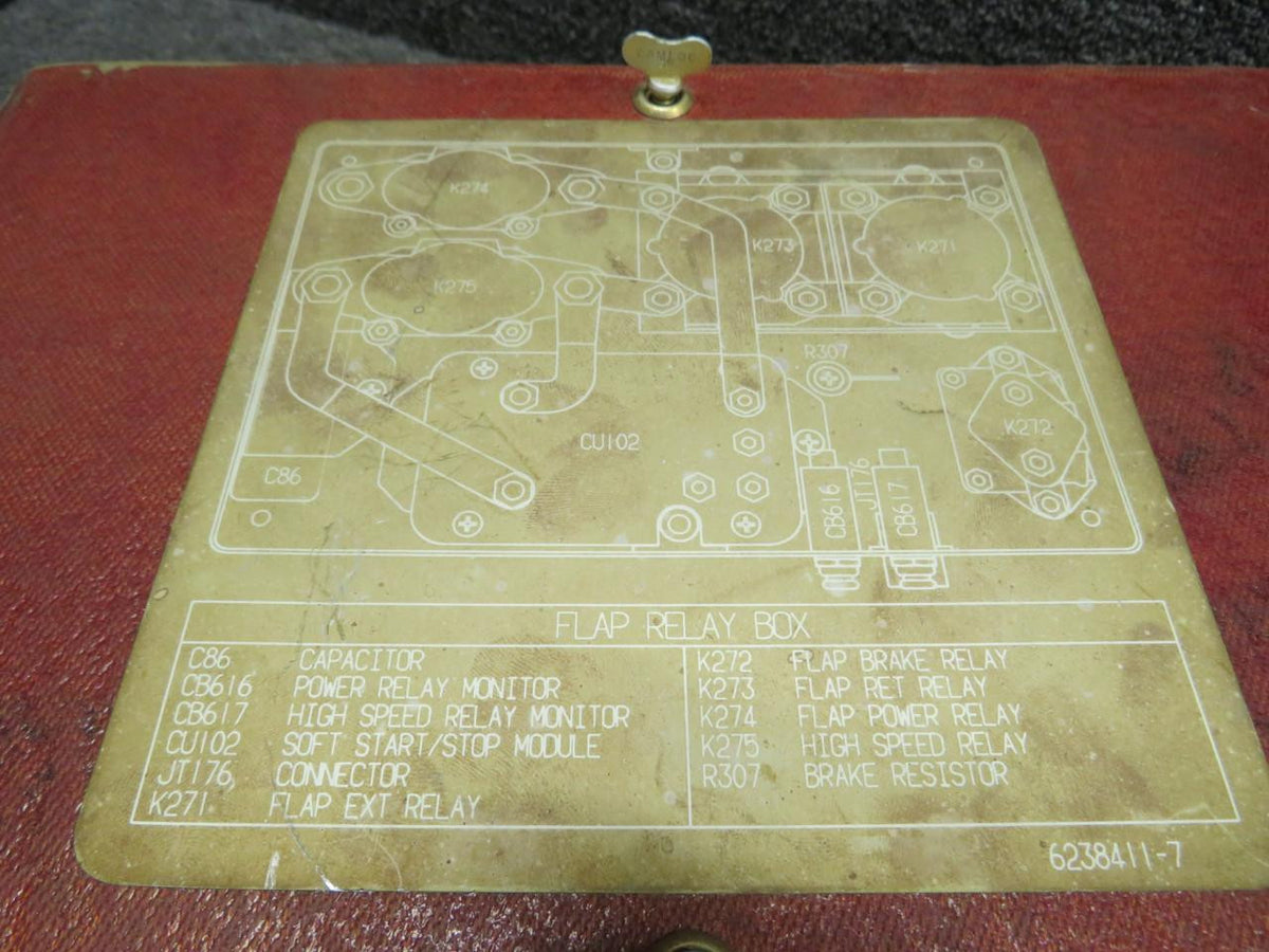 Airesearch 6238411-16 Flap Relay Box Assembly