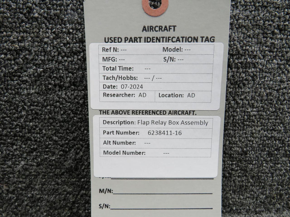 Airesearch 6238411-16 Flap Relay Box Assembly