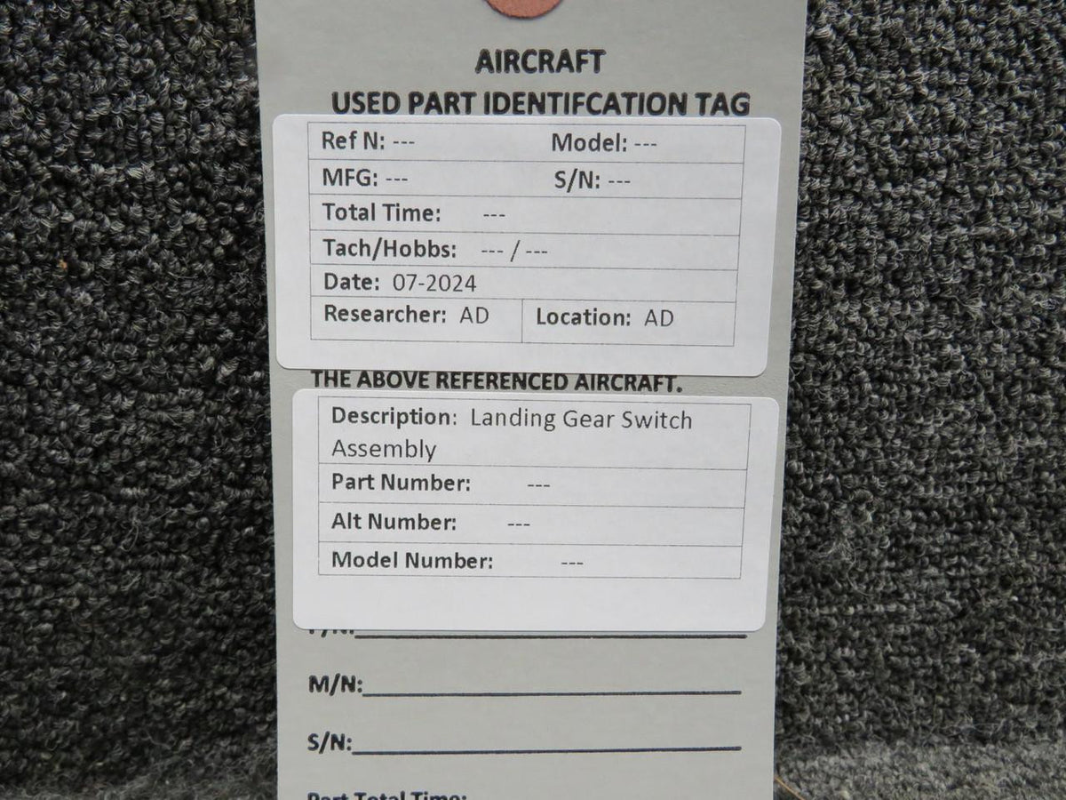 Does Not Apply Landing Gear Switch Assembly