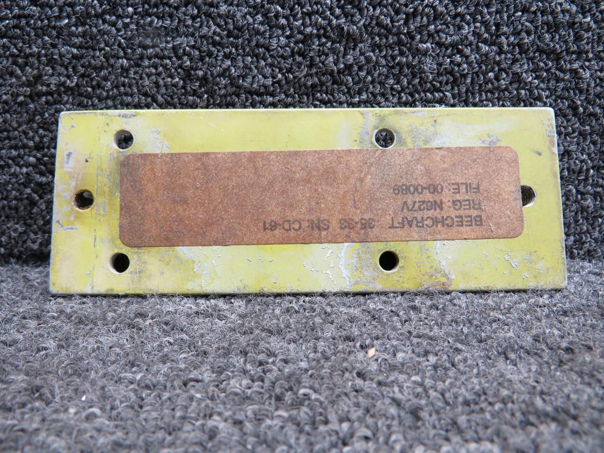 Beechcraft Parts Beechcraft 35-33 RH Rear Co-Pilot Seat Mount