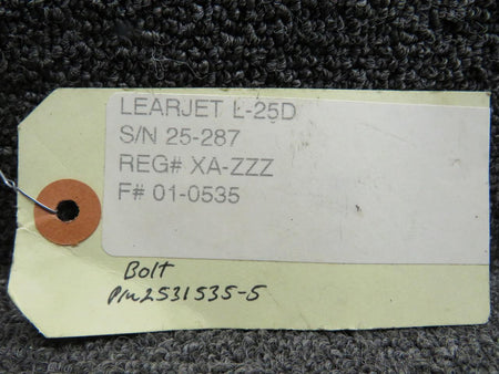 Learjet 2531535-5 Learjet L-25D Bolt