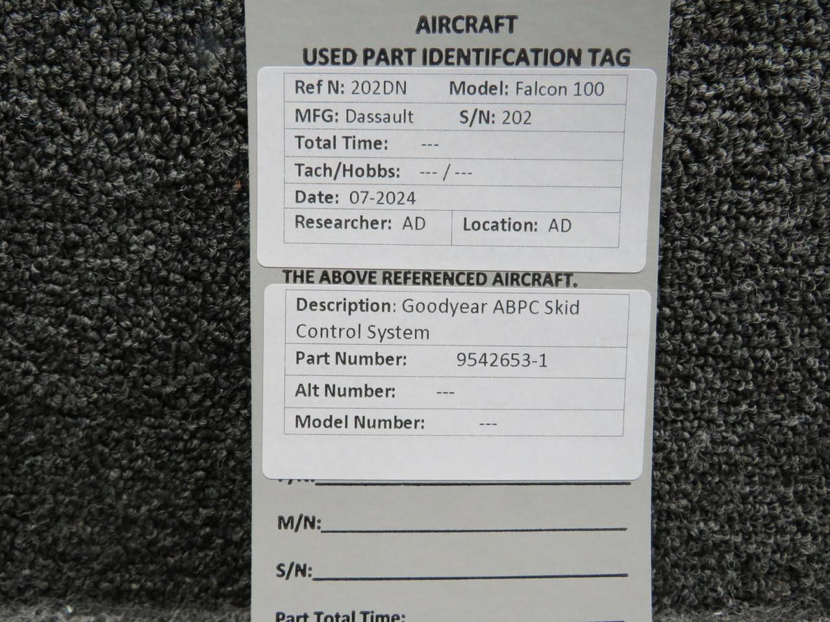 Goodyear 9542653-1 Goodyear ABPC Skid Control System